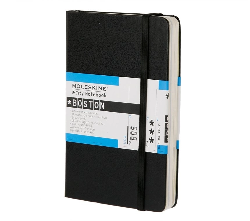 Een City Notebook BOSTON ** zonder recht van retour ** koop je bij Moleskine.nl